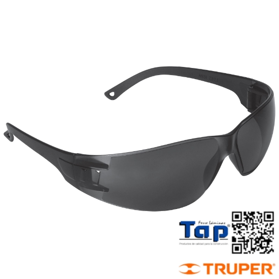 Imagen de LENTE SEGURIDAD GRISES PRETUL LITE