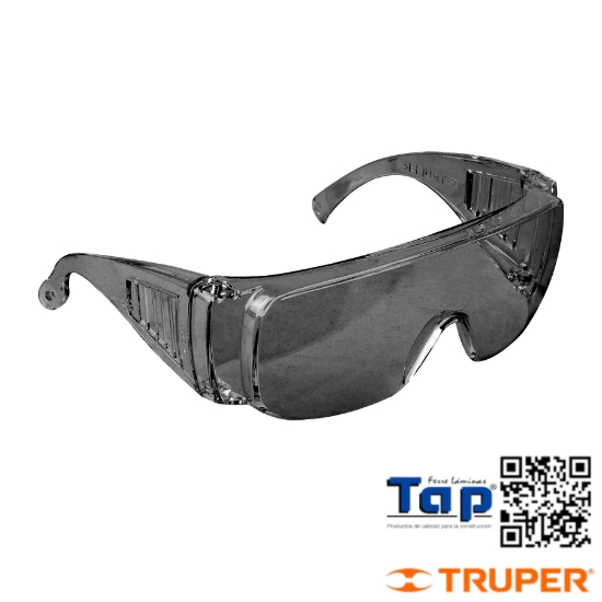 Imagen de LENTE SEGURIDAD GRISES TRUPER SAFE