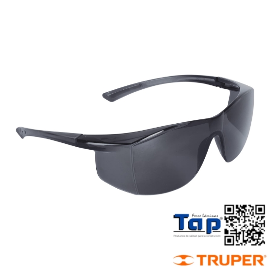 Imagen de LENTE SEGURIDAD GRISES TRUPER ULTRALITE