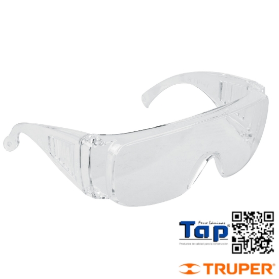 Imagen de LENTE SEGURIDAD TRANSP TRUPER SAFE