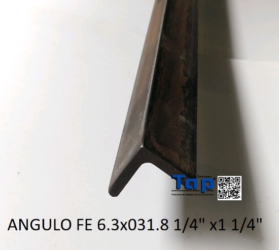 Imagen de ANGULO FE 6.3x031.8 1/4" x1 1/4"