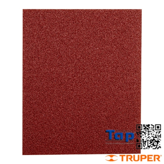 Imagen de LIJA ESMERIL ROJA GRANO  40 OXIDO ALU TRUPER