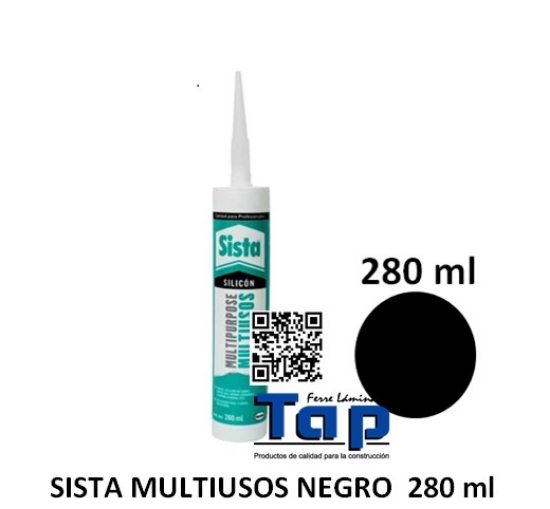 Imagen de SISTA MULTIUSOS NEGRO  280 ml