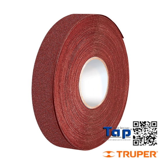 Imagen de LIJA P PLOMERO GRANO 100 ANCHO 025 1" ROLLO 45M