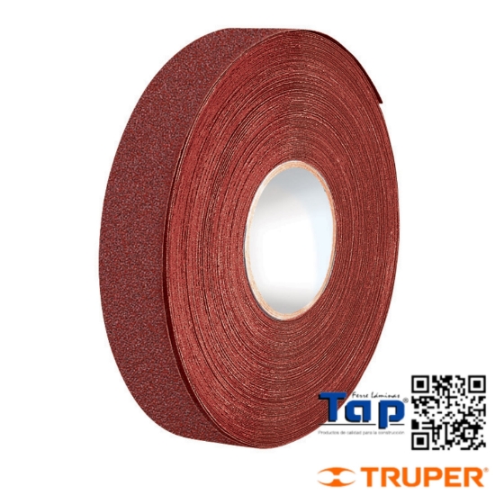 Imagen de LIJA P PLOMERO GRANO 120 ANCHO 025 1" ROLLO 45M