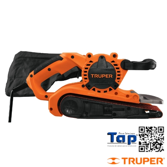 Imagen de LIJADORA BANDA 075 3"X525 21" 1010 W PROF TRUPER