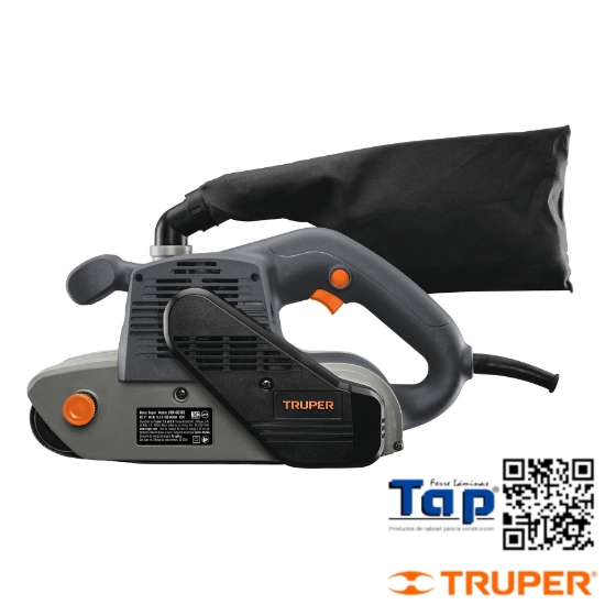 Imagen de LIJADORA BANDA 100 4"X600 24" 1200 W INDUST TRUPER