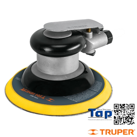 Imagen de LIJADORA ORBITAL NEUMATICA INDUST 150 6" TRUPER