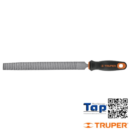 Imagen de LIMA ESCOFINA 150 6" C MANGO DOBLE INYEC TRUPER