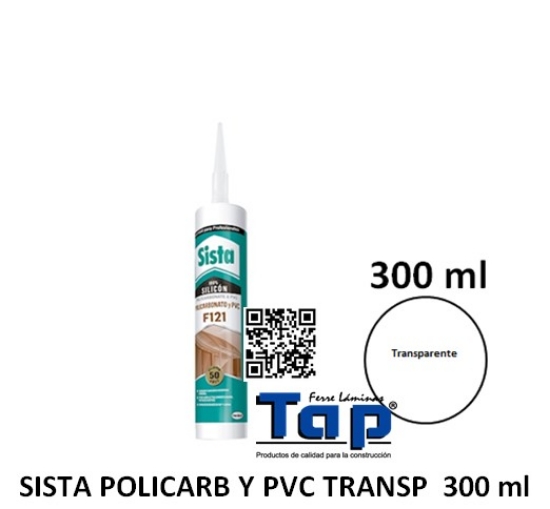 Imagen de SISTA POLICARB Y PVC TRANSP  300 ml