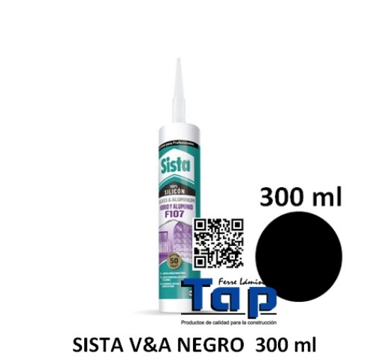 Imagen de SISTA V&A NEGRO  300 ml