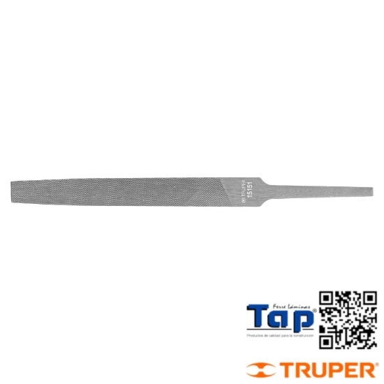 Imagen de LIMA PLANA MUZA 100 4" TRUPER