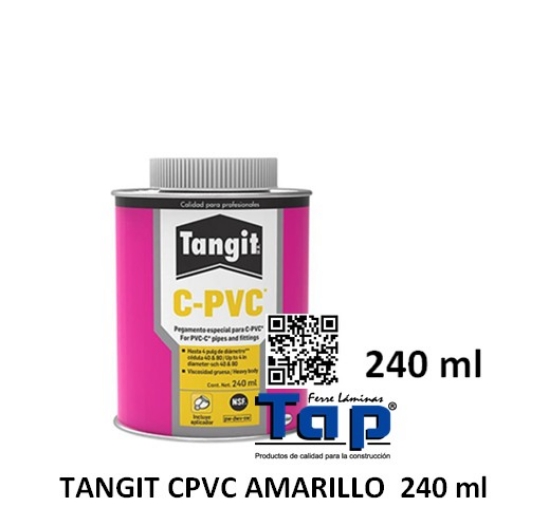 Imagen de TANGIT CPVC AMARILLO  240 ml