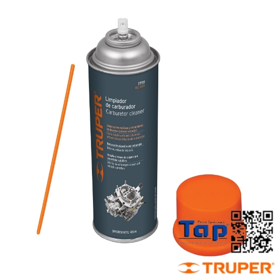 Imagen de LIMPIADOR CARBURADOR 470ML (16OZ) TRUPER