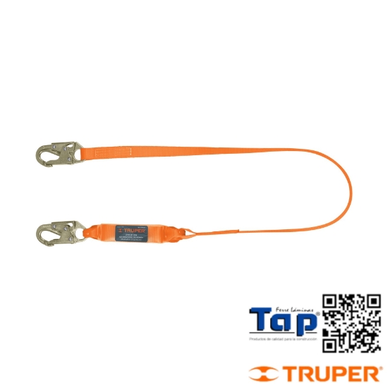 Imagen de LINEA VIDA 1.8M CINTA POLIESTER ABSORBEDOR IMPACTO ANSI