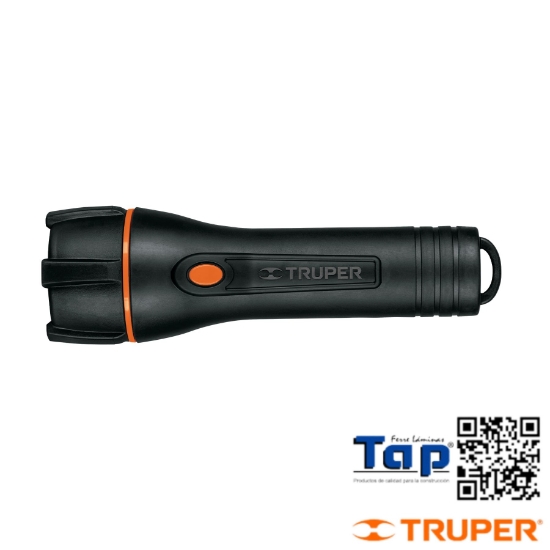 Imagen de LINTERNA  PCO 1 LED 180 LM C 2 PILAS D TRUPER