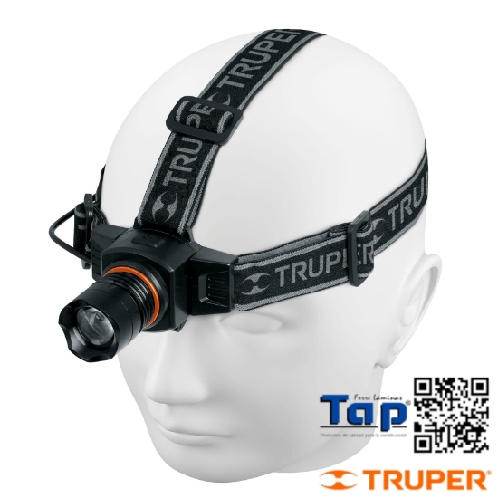Imagen de LINTERNA MINERO 1 LED 125 LM RECARGABLE TRUPER