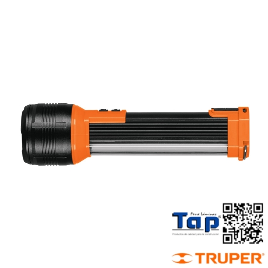Imagen de LINTERNA RECARGABLE C LUZ EMERGENCIA 480LM TRUPER EXPERT