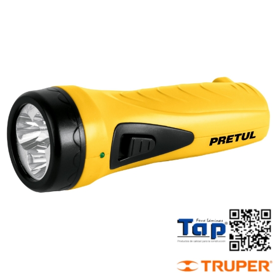 Imagen de LINTERNA RECARGABLE LED  10 LUMENES PRETUL