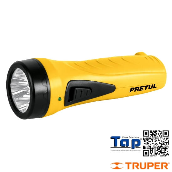 Imagen de LINTERNA RECARGABLE LED  15 LUMENES PRETUL