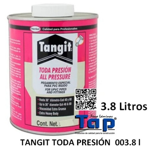 Imagen de TANGIT TODA PRESIÓN  003.8 l