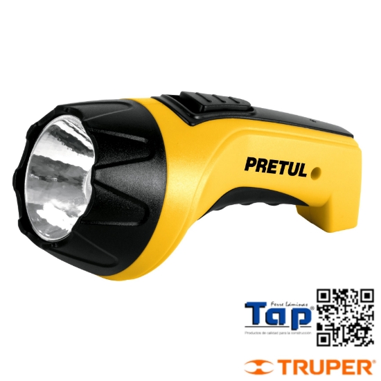 Imagen de LINTERNA RECARGABLE LED  60 LUMENES PRETUL