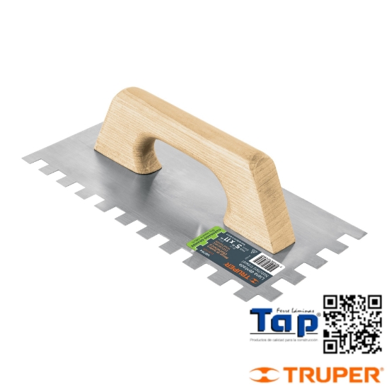 Imagen de LLANA 275 11" DENTADO CUADRA 013 1/2" T ESPAÑOL MANGO MADERA