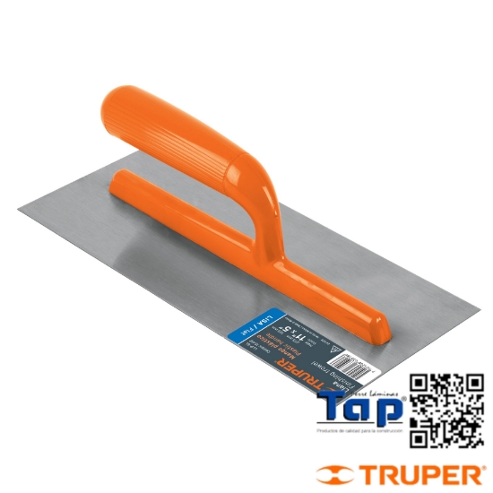 Imagen de LLANA CANTO RECTO 275 11"  6 REMACHES MANGO PCO TRUPER