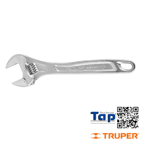 Imagen de LLAVE AJUST (PERICO) 250 10" PROF CROMADA EXPERT