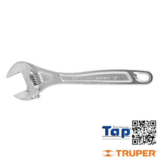 Imagen de LLAVE AJUST (PERICO) 300 12" PROF CROMADA EXPERT
