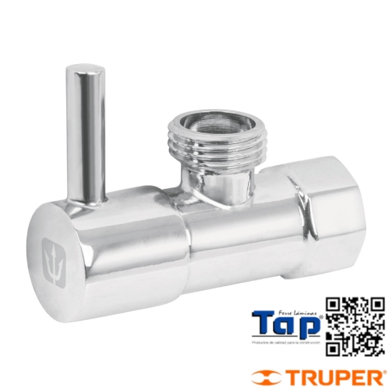 Imagen de LLAVE ANG 006 1/4" VUELTA SIN CONTRATUERCA MANERAL PALAN