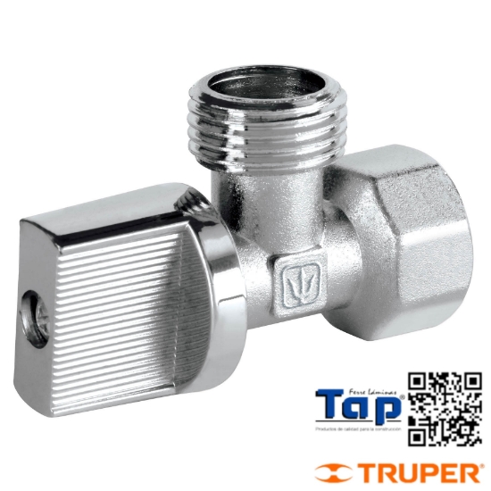 Imagen de LLAVE ANG 013 1/2"X013 1/2" 006 1/4" VUELTA FOSET A