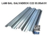 Imagen de LAM GAL GALVADECK C22 03.05x0.91