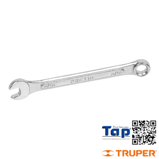 Imagen de LLAVE COMBI 008 5/16"X120 MM LARGO PRETUL