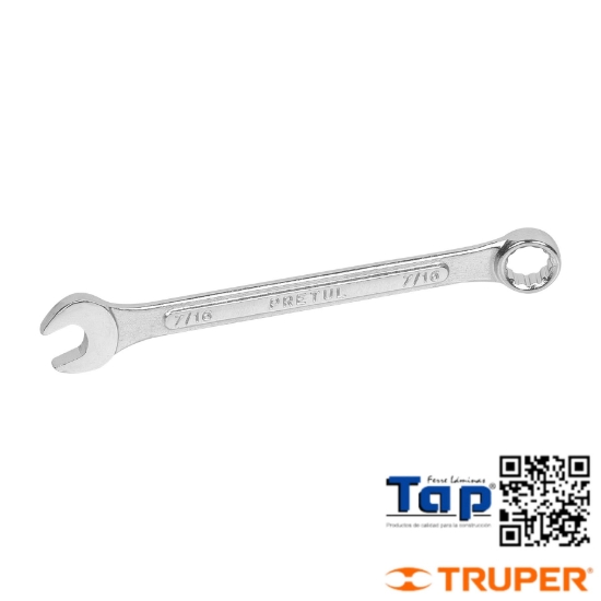 Imagen de LLAVE COMBI 011 7/16"X150 MM LARGO PRETUL