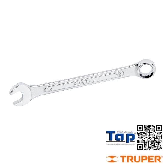 Imagen de LLAVE COMBI 12 MMX160 MM LARGO PRETUL