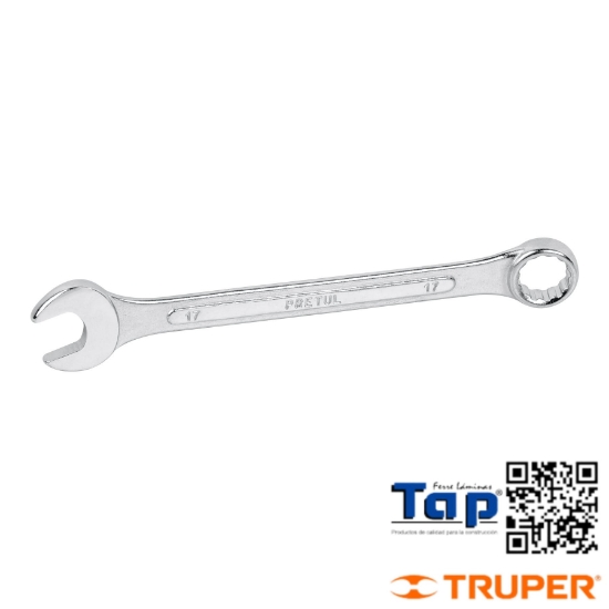 Imagen de LLAVE COMBI 17 MMX210 MM LARGO PRETUL