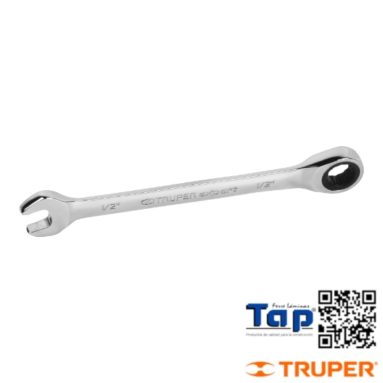 Imagen de LLAVE COMBI C MATRACA 013 1/2"X173 MM LARGO EXPERT