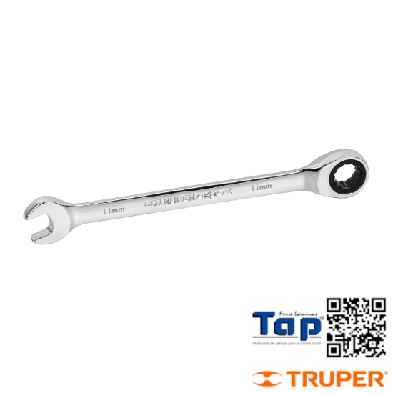 Imagen de LLAVE COMBI C MATRACA 11MMX160 MM LARGO EXPERT