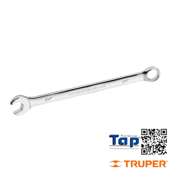 Imagen de LLAVE COMBI EXTRALARGA 013 1/2"X202 MM LARGO EXPERT