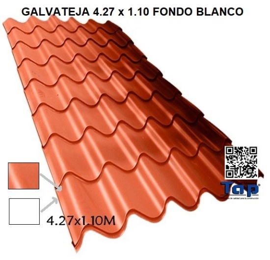 Imagen de GALVATEJA 4.27 x 1.10 FONDO BLANCO