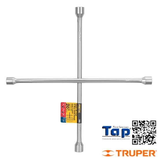 Imagen de LLAVE CRUZ 400 16" GALVANIZADA PRETUL