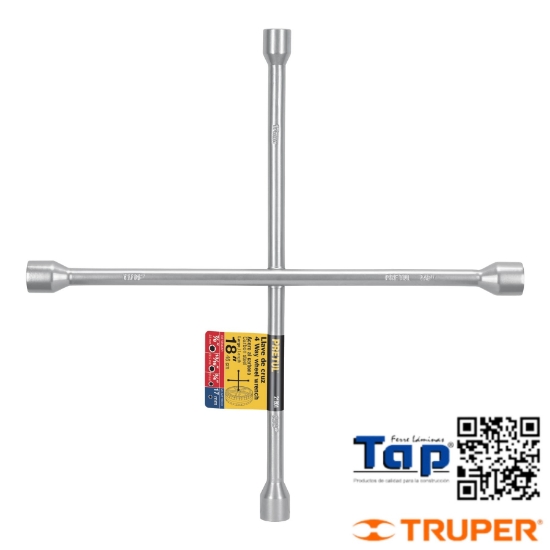 Imagen de LLAVE CRUZ 450 18" GALVANIZADA PRETUL