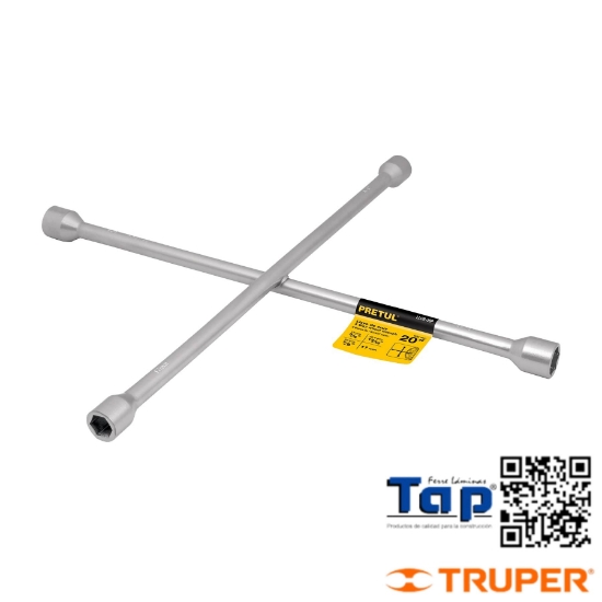 Imagen de LLAVE CRUZ 500 20" GALVANIZADA PRETUL