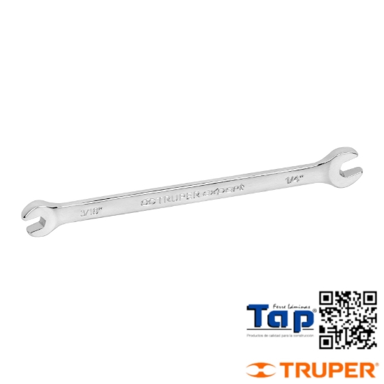 Imagen de LLAVE ESPAÑOLA 004 3/16"X006 1/4"X126 MM LARGO TRUPER EXPERT