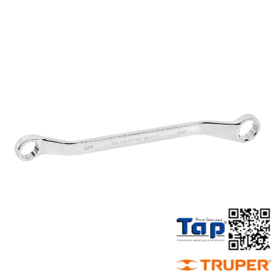 Imagen de LLAVE ESTRIAS 019 3/4"X022 7/8"X291 MM LARGO TRUPER EXPERT