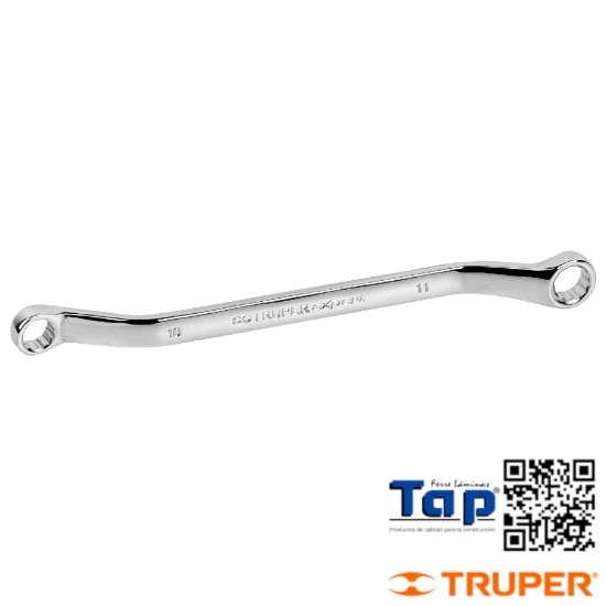 Imagen de LLAVE ESTRIAS 10X11X181 MM LARGO TRUPER EXPERT