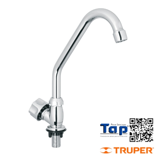 Imagen de LLAVE INDIV P FREGADERO ABS CUELLO CORTO BASIC