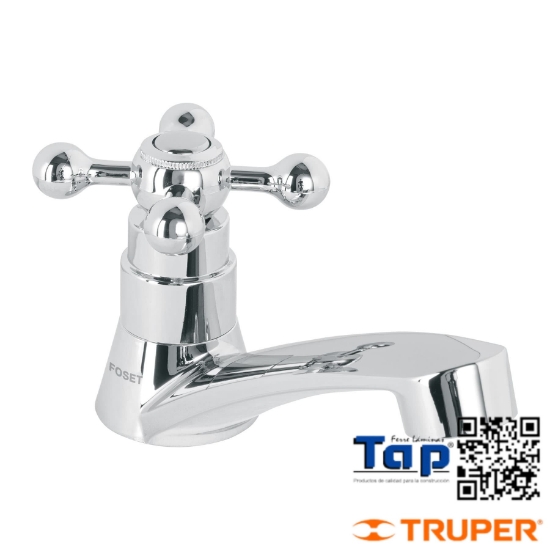 Imagen de LLAVE INDIV P LAVABO ABS MANERAL CRUCETA BASIC
