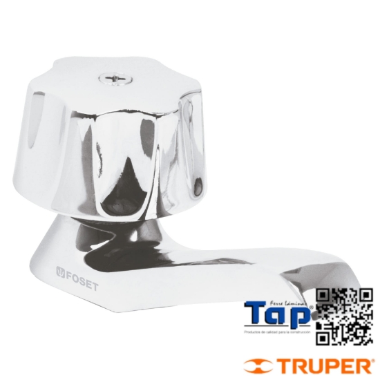 Imagen de LLAVE INDIV P LAVABO MANERAL METALICO FOSET